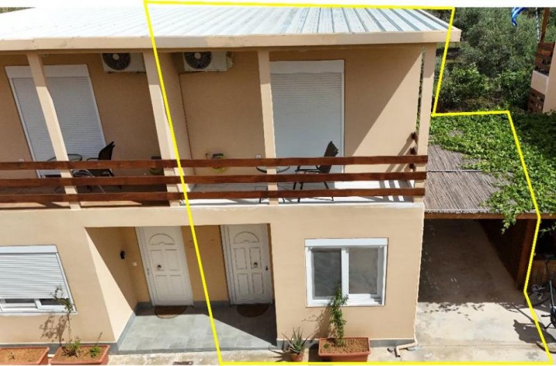 Pirgos Psilonerou MIT VIDEO - Kreta Pirgos Psilonerou - Doppelhaushälfte mit Meerblick - zu Fuß zum Strand Haus kaufen